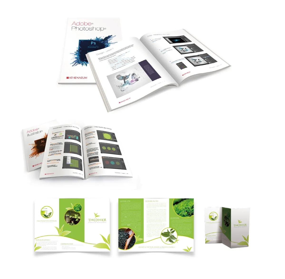 Graphisme — manuels & supports imprimés